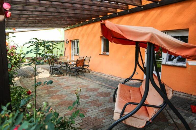 Ferienhaus Spreewald Linde​ Belten Buitenkant foto